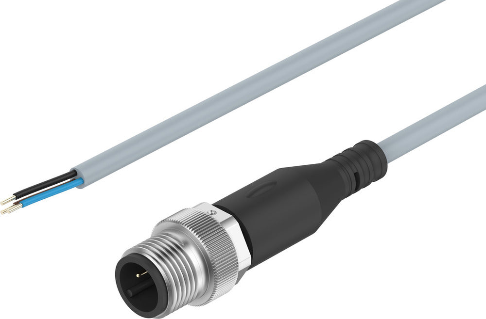 Câble De Connexion Festo Prise M12x1 A-codé EN 61076-2-101 1m - 8091515