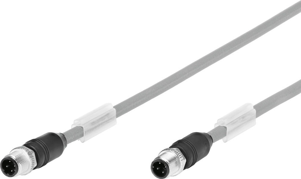 Câble De Connexion Festo Prise M12x1 D-Codé EN 61076-2-101 10m - 8040450