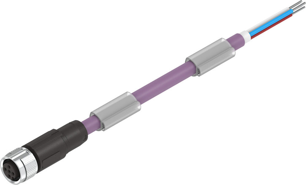 Câble De Connexion Festo M12x1 A-Codé EN 61076-2-101 5m - 8074191