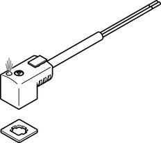 Prise Festo Avec Câble 2.5m - 547268