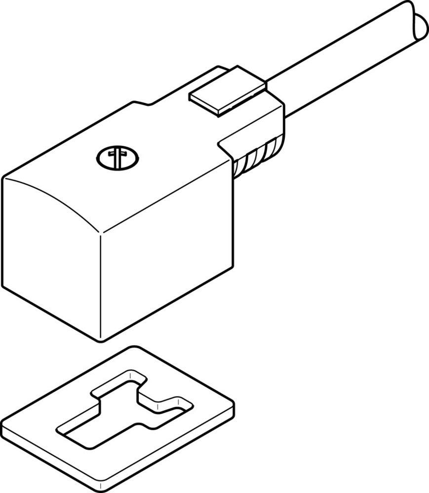 Prise Festo Avec Câble Forme B 5m - 30942