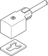 Prise Festo Avec Câble Forme B 5m - 30942