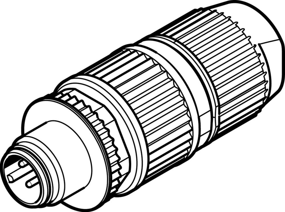 Festo Prise 3-broches A-codée M12x1 IP65 IP67 - 564946