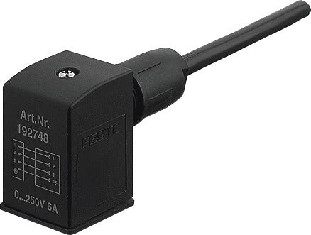 Prise Festo 4 Broches Forme A IP67 IEC 60529 - 192748