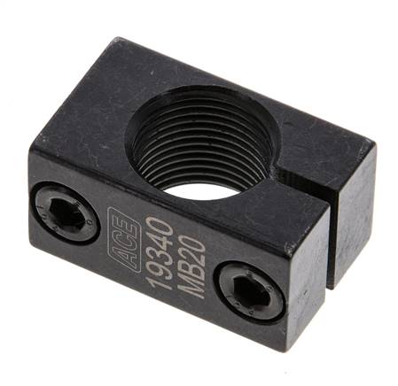 Bride de serrage ACE M 20x1,5 pour amortisseur, montage latéral - MB20