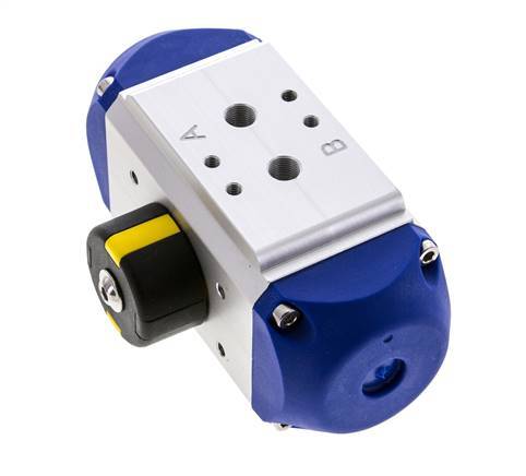 Actionneur Pneumatique Fermeture Par Ressort 4Nm ISO 5211 F03 9 mm PAL 002