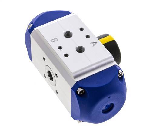 Actionneur Pneumatique Fermeture Par Ressort 4Nm ISO 5211 F03 9 mm PAL 002