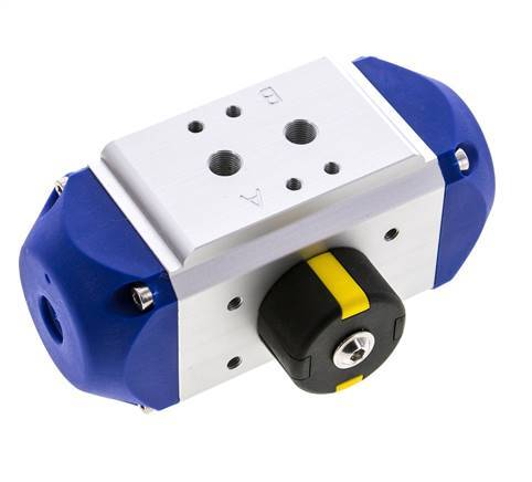 Actionneur Pneumatique Fermeture Par Ressort 4Nm ISO 5211 F04 11 mm PAL 002