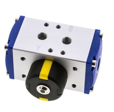Actionneur Pneumatique double effet - FKM 7Nm ISO 5211 F03 9 mm PAL 001