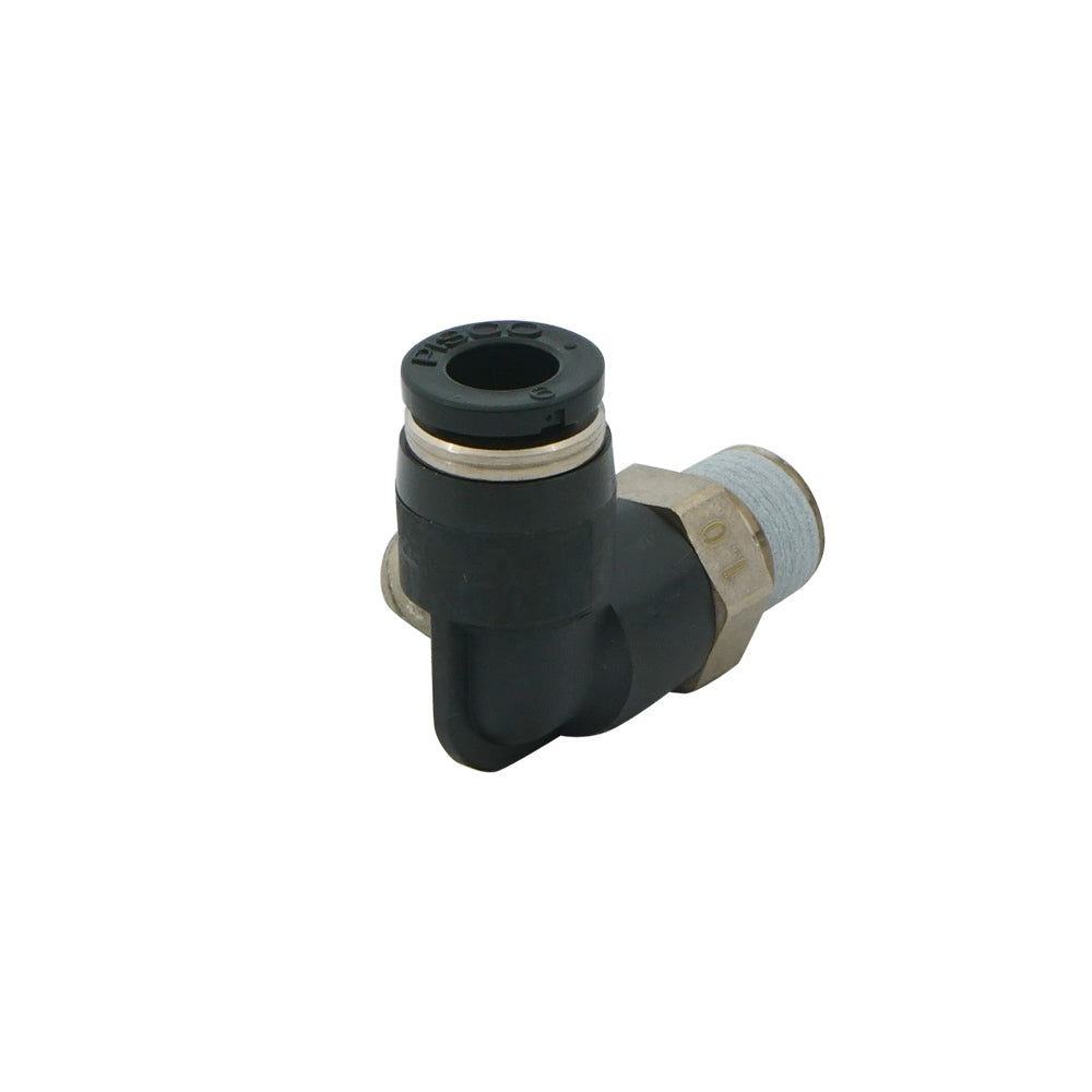 4mm - R1/8" 0.8mm Elbow Orifice Fitting