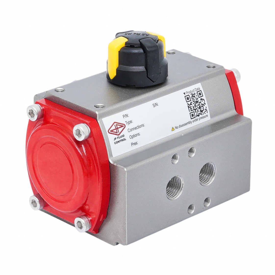 Actionneur Pneumatique À Crémaillère Et Pignon Fermeture Par Ressort 12.6Nm @ 6bar F04 - PR65A-F04