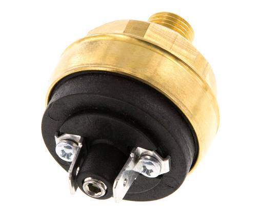 0.Pressostat en laiton NO 2 à 2bar Connecteur plat M10 42VAC/DC
