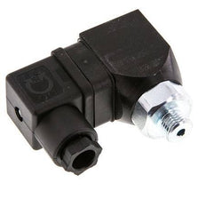 0.Pressostat acier SPDT 3 à 2bar G1/4'' 250VAC Connecteur DIN-A