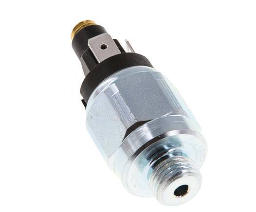 Pressostat acier SPDT 1 à 10bar Connecteur plat G1/4'' 42VAC