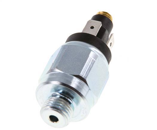 Pressostat acier SPDT 1 à 10bar Connecteur plat G1/4'' 42VAC