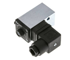Pressostat acier SPDT 50 à 200bar avec bride et connecteur DIN-A g1/4'' 250VAC