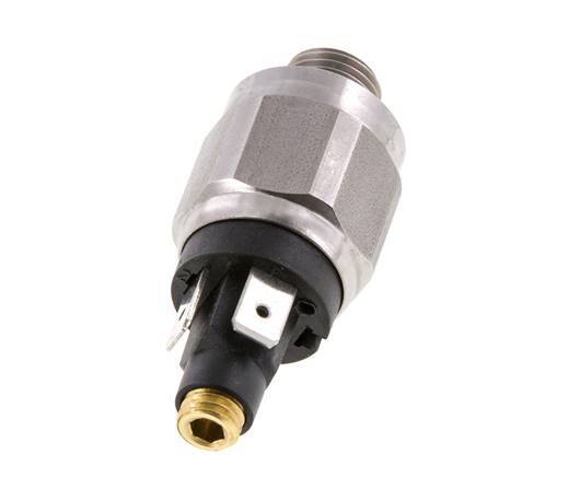 0.Pressostat SPDT en acier inoxydable 5 à 2bar Connecteur plat G1/4'' 42VAC
