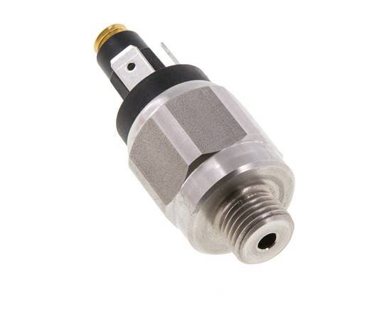 0.Pressostat SPDT en acier inoxydable 5 à 2bar Connecteur plat G1/4'' 42VAC