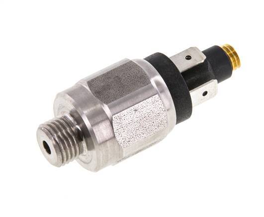 Pressostat en acier inoxydable 1 à 10bar NC Connecteur plat G1/4'' 42VAC