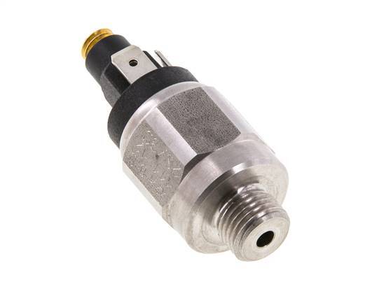 Pressostat en acier inoxydable 1 à 10bar NC Connecteur plat G1/4'' 42VAC
