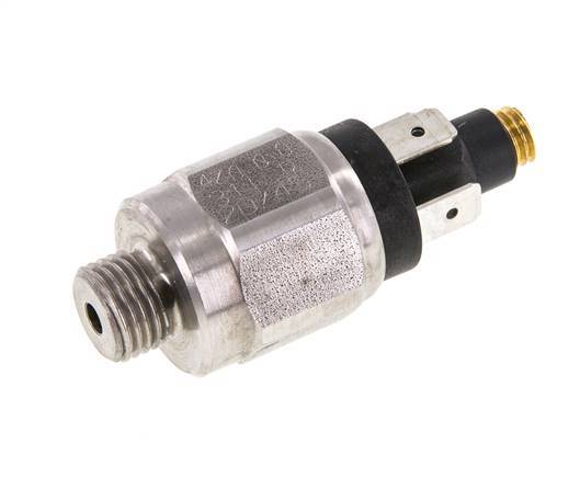 Pressostat SPDT en acier inoxydable 1 à 10bar Connecteur plat G1/4'' 42VAC
