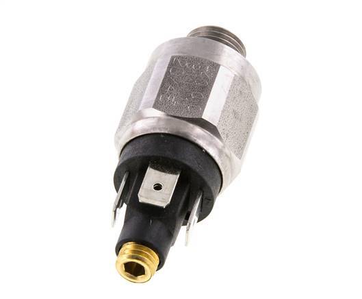 Pressostat SPDT en acier inoxydable 1 à 10bar Connecteur plat G1/4'' 42VAC