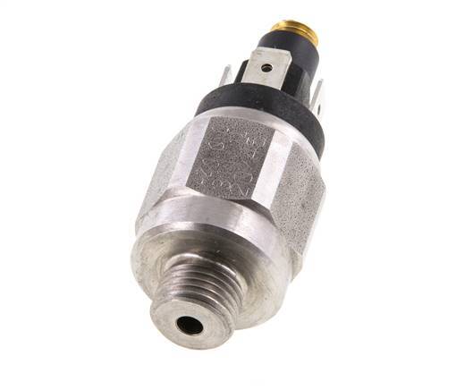 Pressostat SPDT en acier inoxydable 1 à 10bar Connecteur plat G1/4'' 42VAC