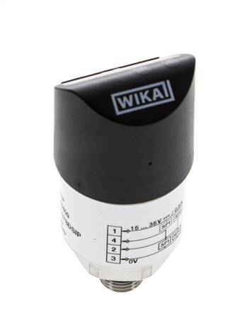 0 à 1.6bar Acier inoxydable Pressostat électronique Wika G1/4'' 1VDC Connecteur M12 à 4 broches