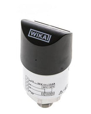 0 à 1.6bar Acier inoxydable Pressostat électronique Wika G1/4'' 1VDC Connecteur IO-Link 4 broches M12