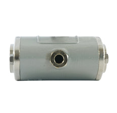 2 1/2 inch Aluminum Pneumatic Pinch Valve With Rubber Sleeve - Abrasion Resistant