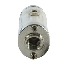 Vanne à pincement pneumatique en POM 1 1/2 pouce avec manchon en caoutchouc - Sécurité alimentaire