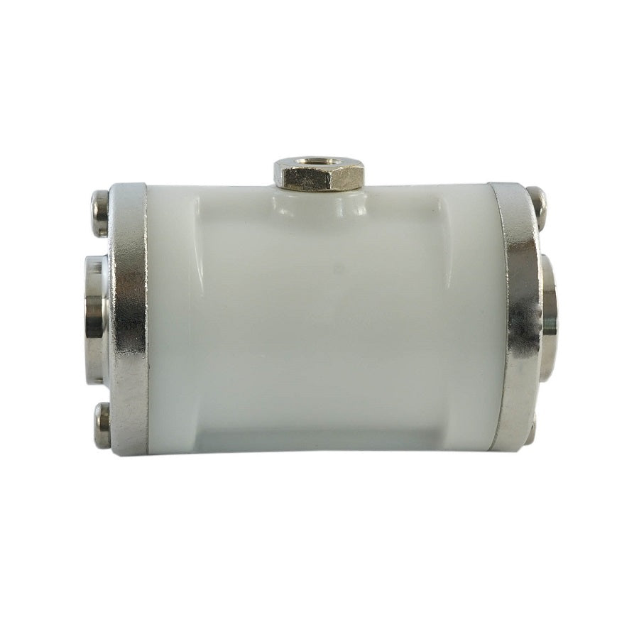 Vanne à pincement pneumatique en POM 1 pouce avec manchon en caoutchouc - Sécurité alimentaire