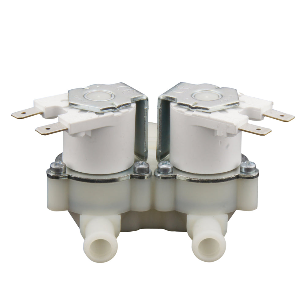 Electrovanne RPE double 3/4''x10mm nylon NBR 180° 0.2-10bar 24V AC