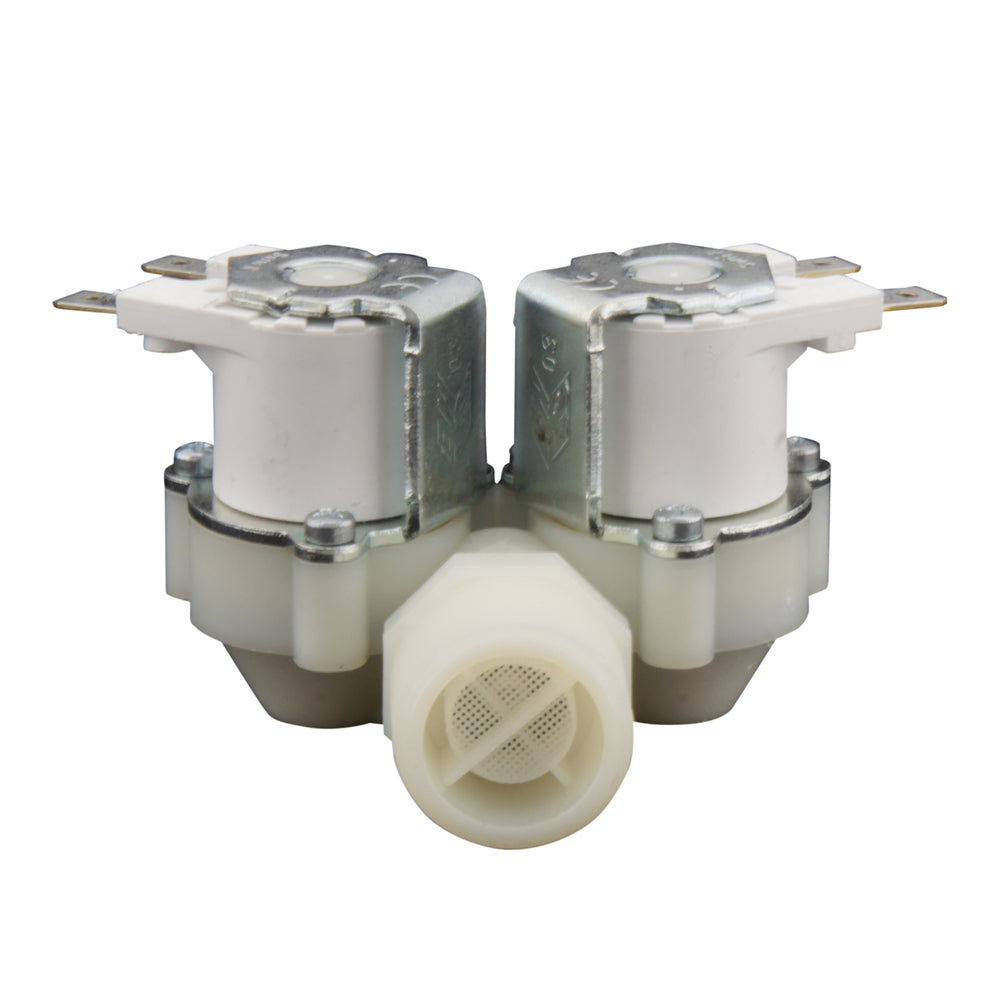 Solenoid Valve RPE double 3/4''x10mm nylon NBR 180° 0.2-10bar 230VAC