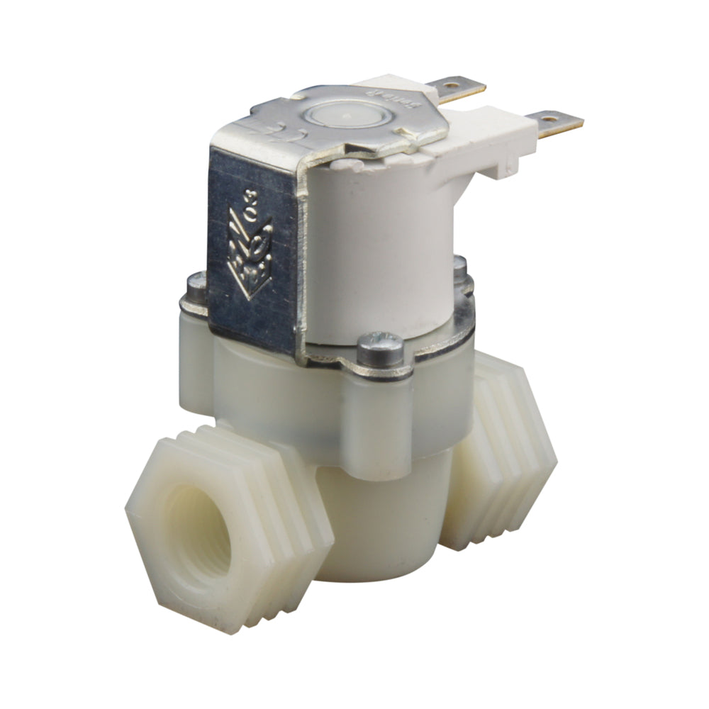 Electrovanne RPE 1/4'' nylon NBR 0.2-10bar 24V DC Alimentation