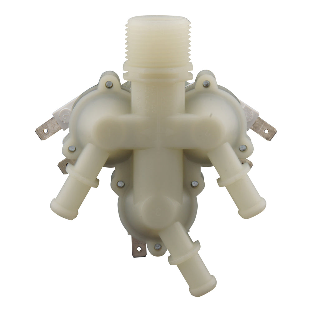 Electrovanne RPE triple 3/4''x10mm nylon NBR 180° 0.2-10bar 230VAC