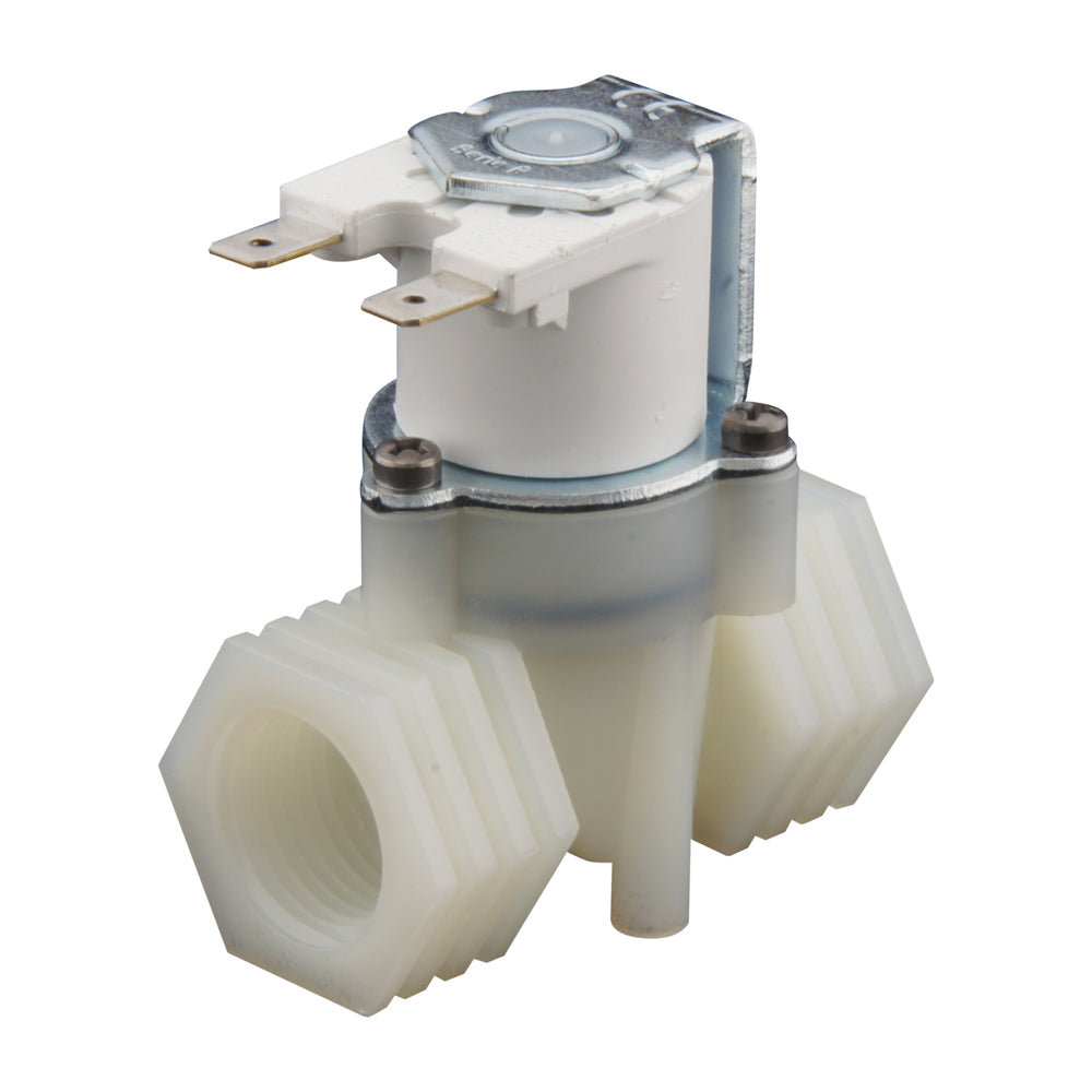 Electrovanne RPE 1/2'' nylon NBR 0.2-10bar 12V DC Alimentation