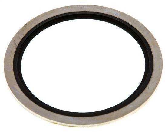 G 2" Acier/NBR Joint à collage hydraulique 60,6x73x2,5 mm
