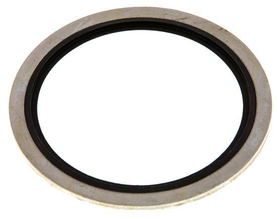 G 2" Acier/NBR Joint à collage hydraulique 60,6x73x2,5 mm