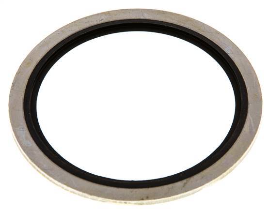 G 2" Acier/NBR Joint à collage hydraulique 60,6x73x2,5 mm