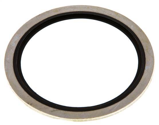 G 2" Acier/NBR Joint à collage hydraulique 60,6x73x2,5 mm