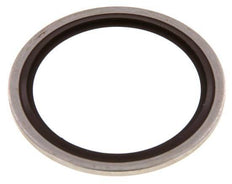 G 1-1/2" Acier inoxydable/FKM Joint à collage hydraulique 48,4x58,6x2,5 mm