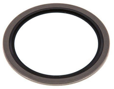 G 2" Acier inoxydable/FKM Joint à collage hydraulique 60,6x73x2,5 mm