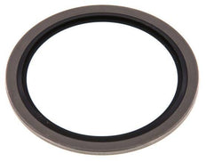 G 2" Acier inoxydable/FKM Joint à collage hydraulique 60,6x73x2,5 mm