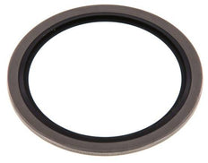 G 2" Acier inoxydable/FKM Joint à collage hydraulique 60,6x73x2,5 mm
