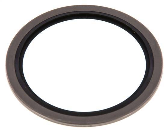 G 2" Acier inoxydable/FKM Joint à collage hydraulique 60,6x73x2,5 mm