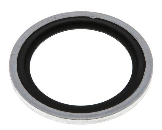 G 1" Acier/FKM Joint à collage hydraulique 33,9x42,8x2,5 mm