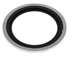 G 1" Acier/FKM Joint à collage hydraulique 33,9x42,8x2,5 mm
