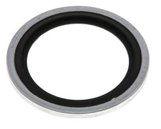 G 1" Acier/FKM Joint à collage hydraulique 33,9x42,8x2,5 mm