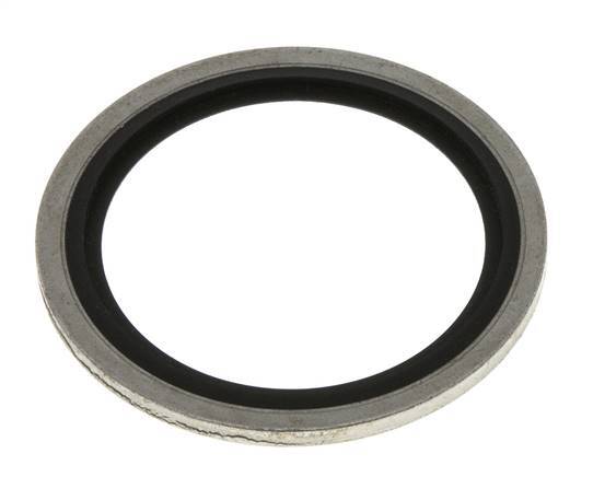 G 1-1/4" Acier/FKM Joint à collage hydraulique 42,9x52,4x2,5 mm